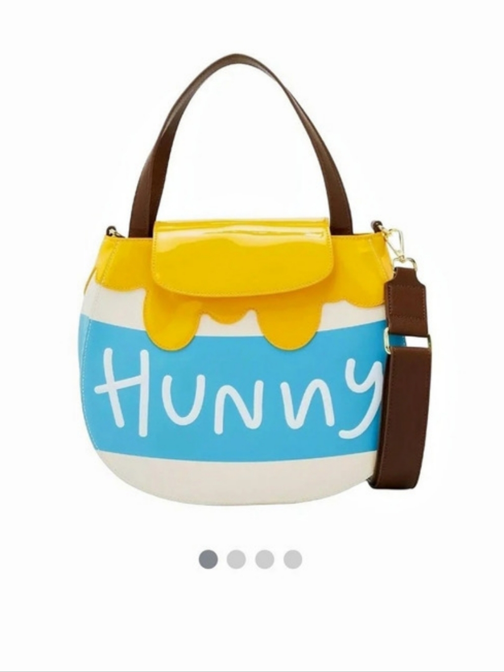 Loungefly Disney Winnie the Pooh Hunny Pot Figural Crossbody Bag Crossbody Bag
